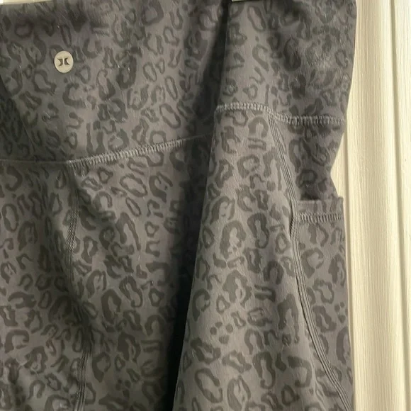 RBX leopard print yoga pants - Picture 3 of 4